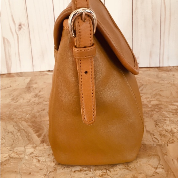 VTG Coach Inglish tan Crossbody Soho mini Flap Bag - Picture 4 of 7